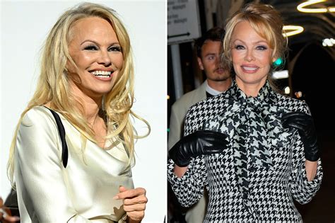 The double version of (Pamela ANDERSON) .